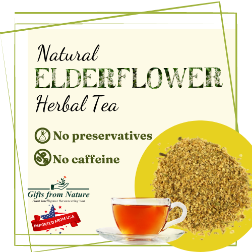 Natural Elderflower Herbal Tea