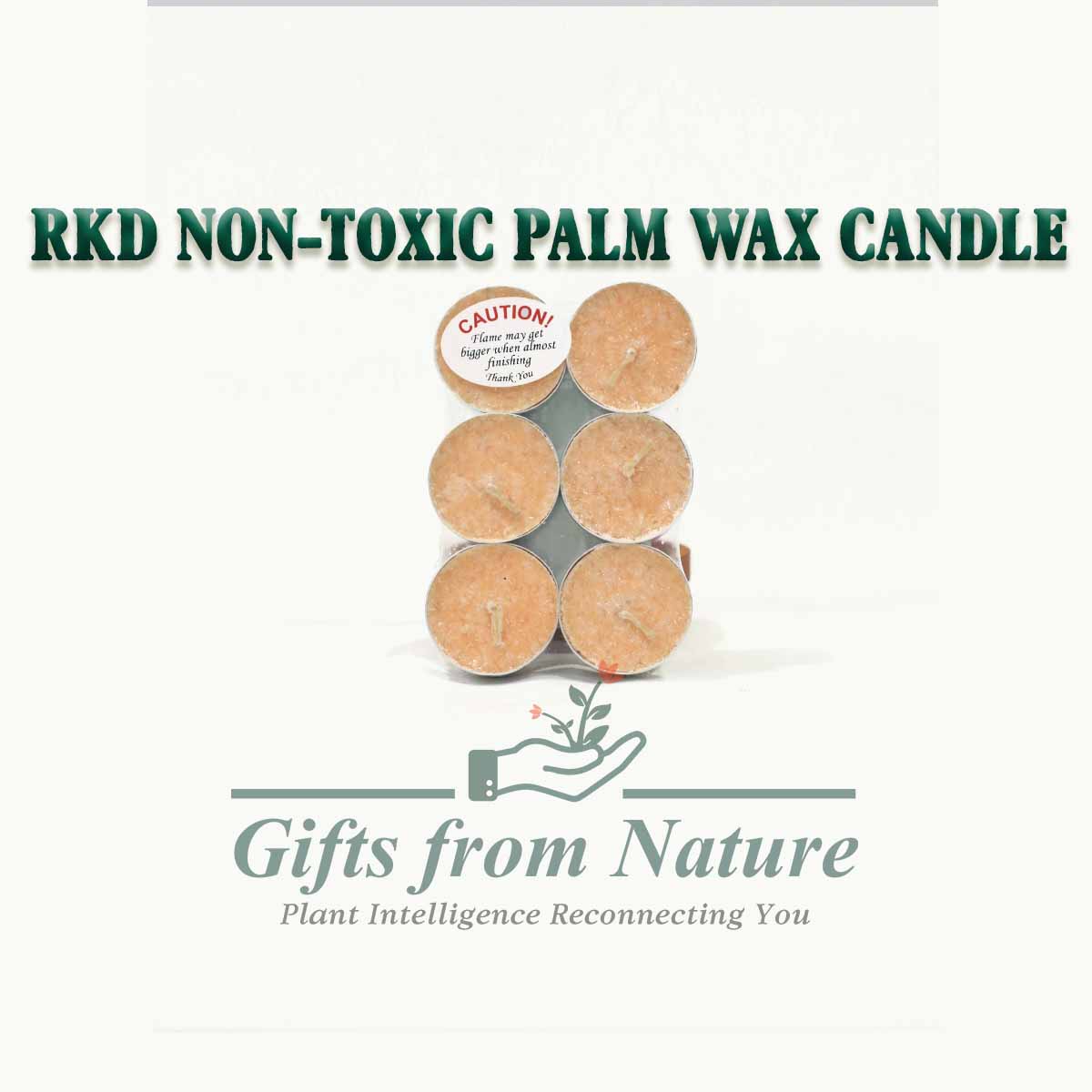 RKD Non-Toxic Palm Wax Candle